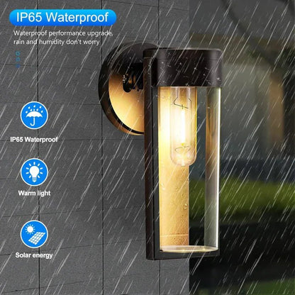 Solar Powered Wall Light - Luminoya