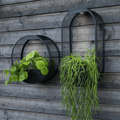 Solar Powered Wall Pot Light - Luminoya