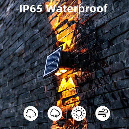 Solar Powered Wall Sconce - Luminoya