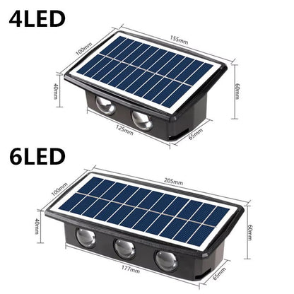 Solar Powered Wall Sconce - Luminoya