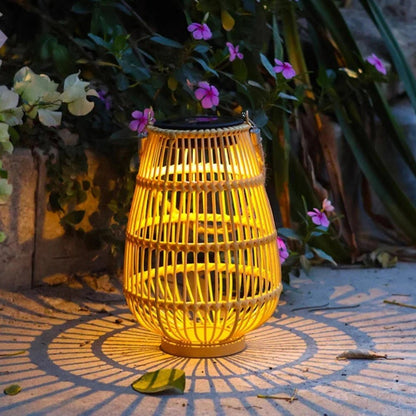 Solara™ Woven Lantern - Luminoya