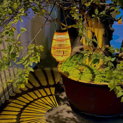 Solara™ Woven Lantern - Luminoya