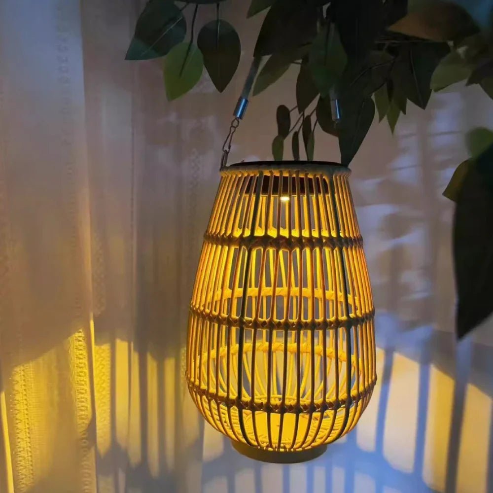 Solara™ Woven Lantern - Luminoya