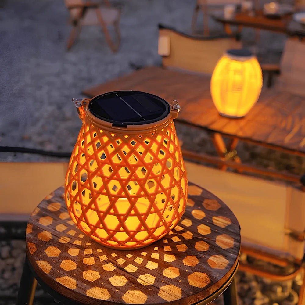 Solara™ Woven Lantern - Luminoya