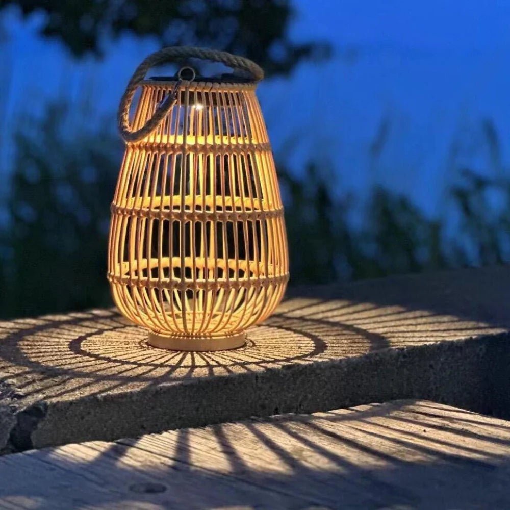 Solara™ Woven Lantern - Luminoya
