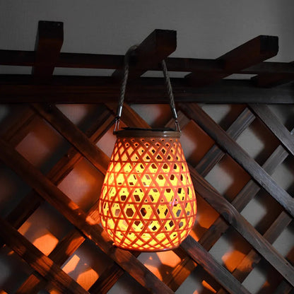 Solara™ Woven Lantern - Luminoya