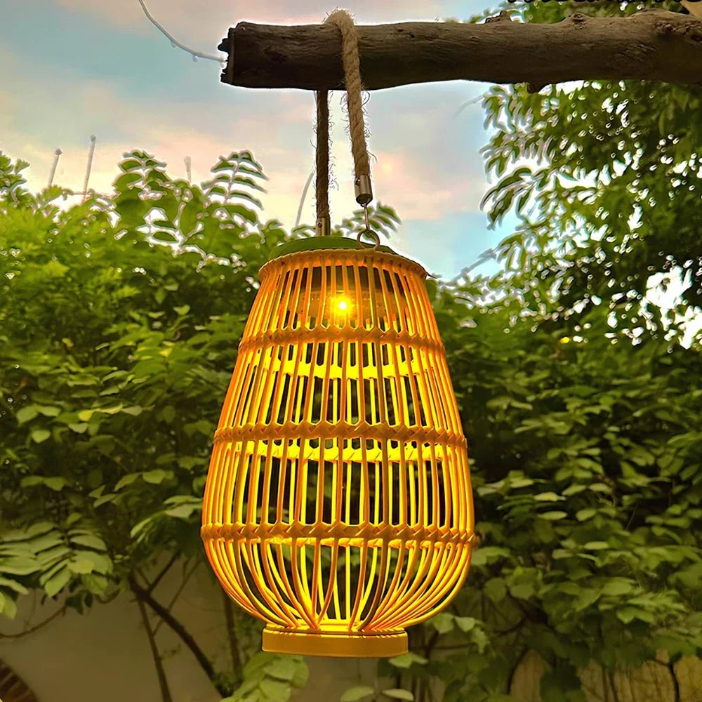 Solara™ Woven Lantern - Luminoya