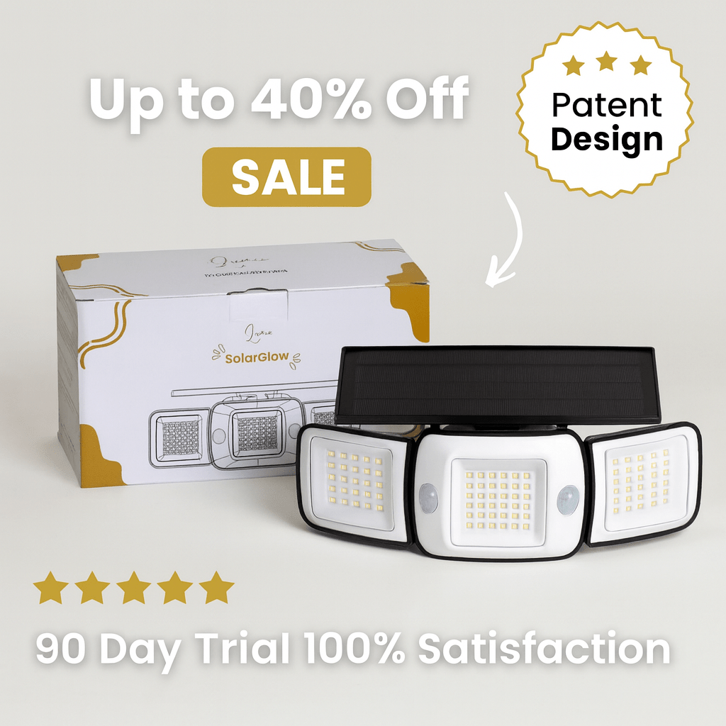 SolarGlow™ | Outdoor Solar Light with Motion Sensors - Luminoya