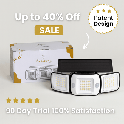 SolarGlow™ | Outdoor Solar Light with Motion Sensors - Luminoya