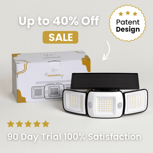 SolarGlow™ | Outdoor Solar Light with Motion Sensors - Luminoya