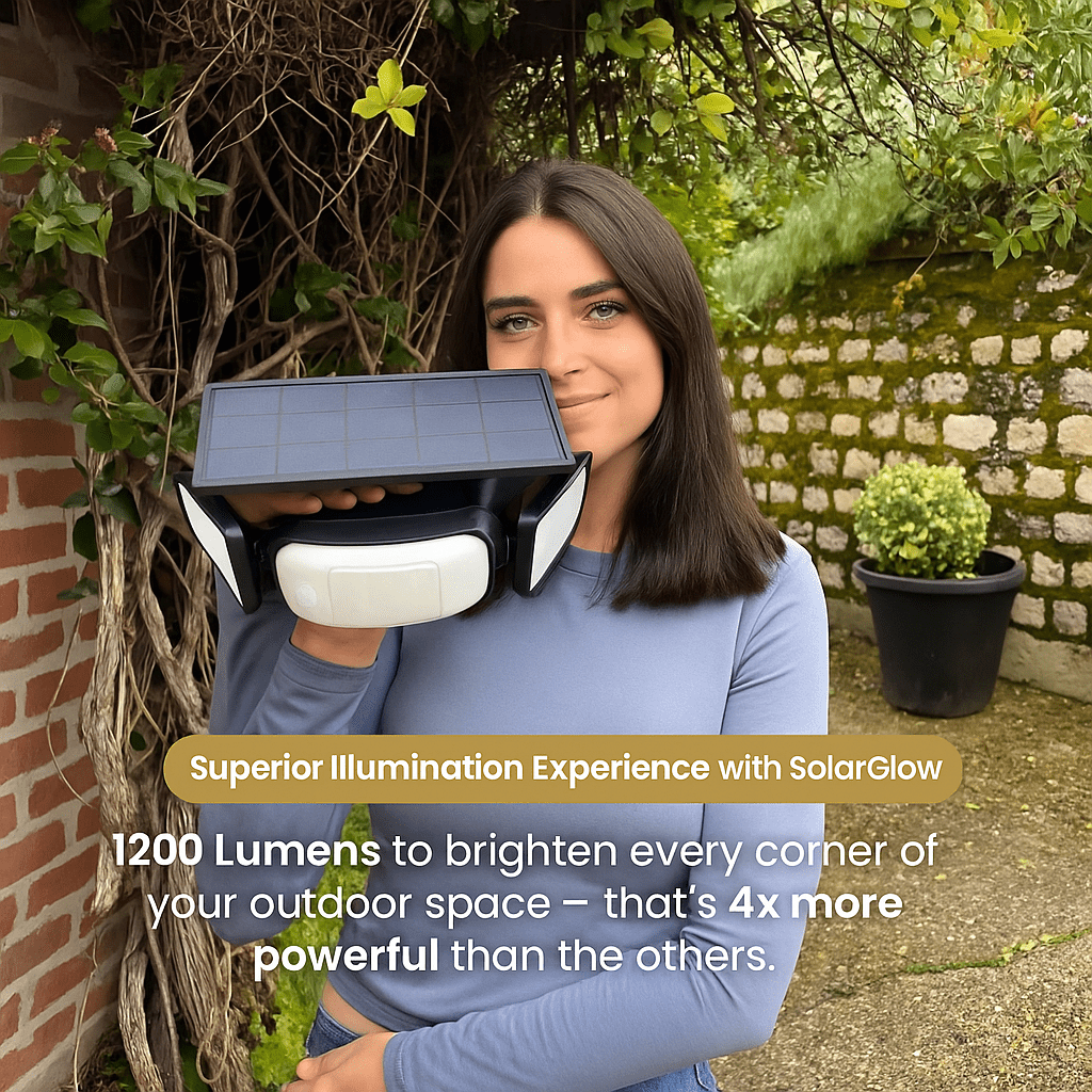 SolarGlow™ | Outdoor Solar Light with Motion Sensors - Luminoya