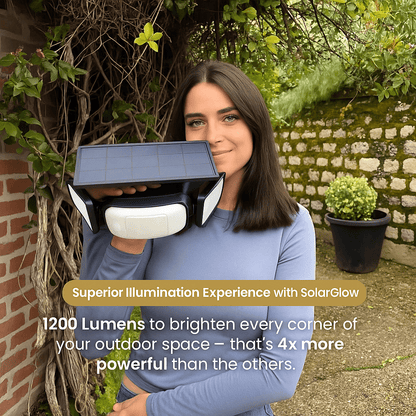SolarGlow™ | Outdoor Solar Light with Motion Sensors - Luminoya