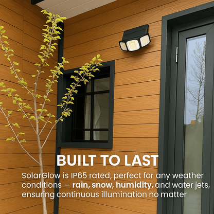 SolarGlow™ | Outdoor Solar Light with Motion Sensors - Luminoya