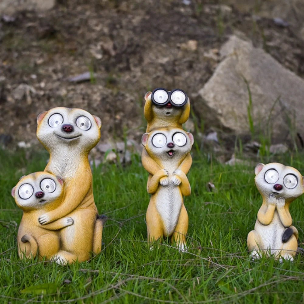 SolarKats™ Meerkat Light Figures - Luminoya