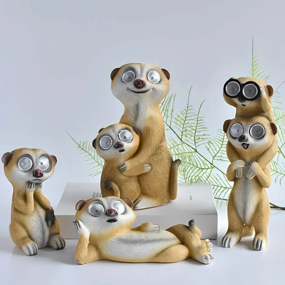 SolarKats™ Meerkat Light Figures - Luminoya