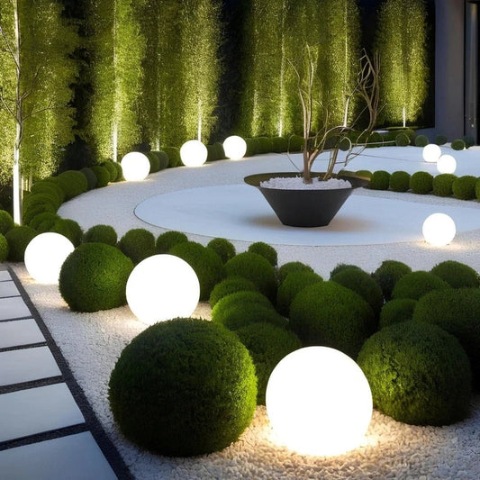 Spherical Garden Light - Luminoya
