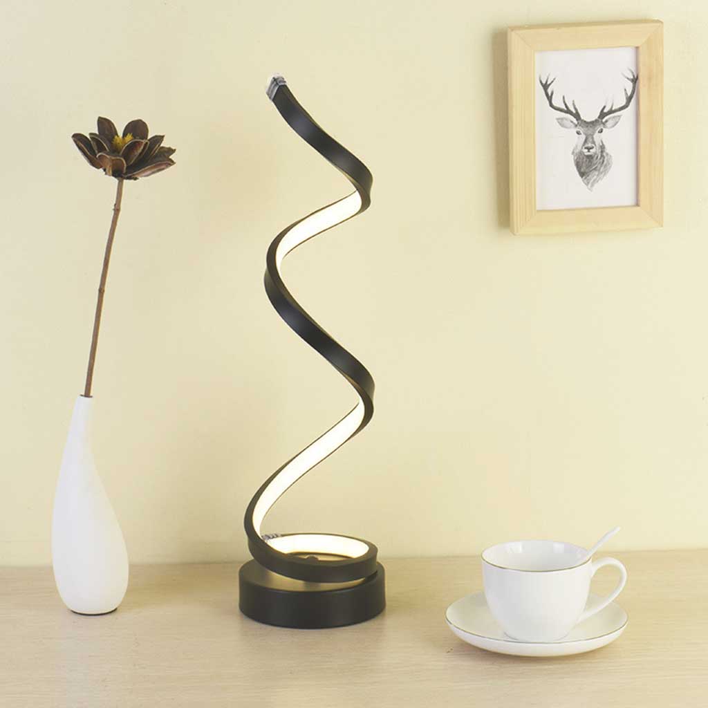 Spiral Table Lamp - Luminoya