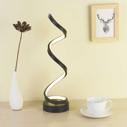 Spiral Table Lamp - Luminoya