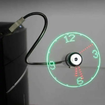 TimeGlow™ Clock Fan - Luminoya