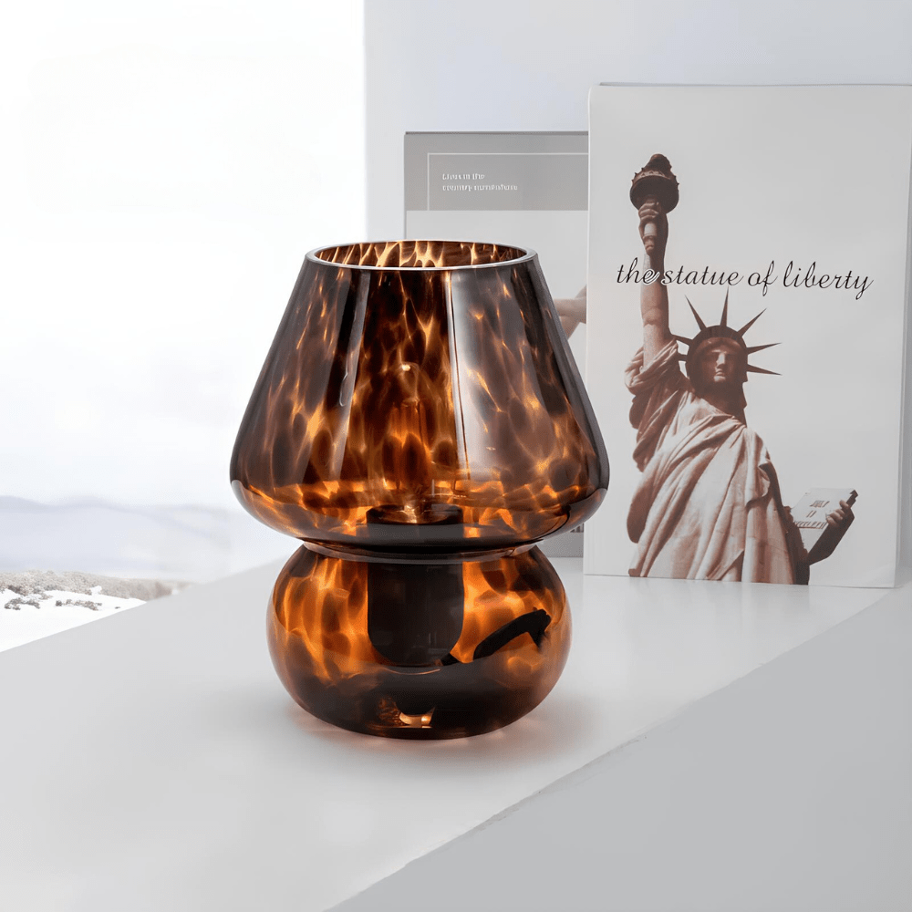 Verra™ Hand - Blown Glass Lamp - Luminoya