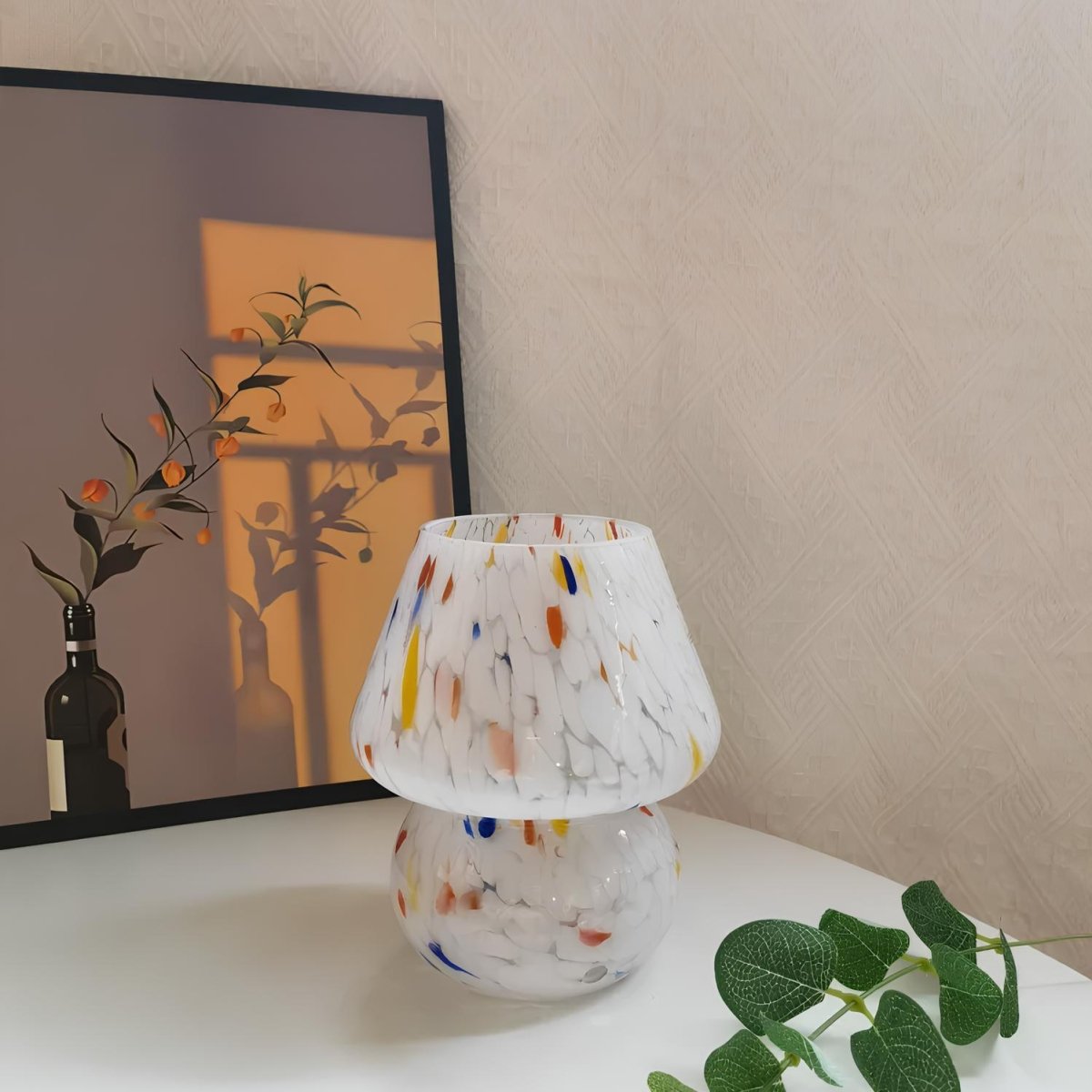 Verra™ Hand - Blown Glass Lamp - Luminoya