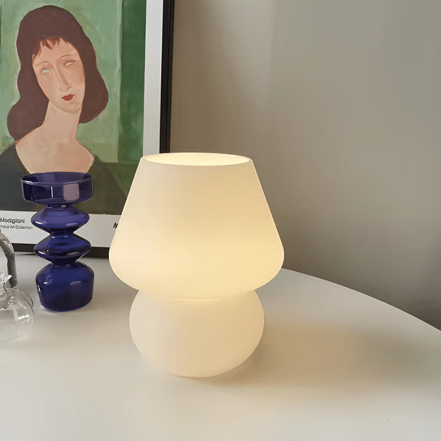 Verra™ Hand - Blown Glass Lamp - Luminoya