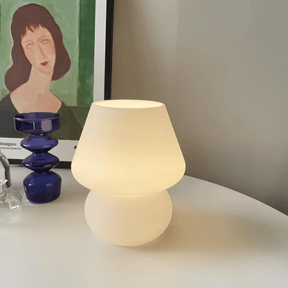 Verra™ Hand - Blown Glass Lamp - Luminoya
