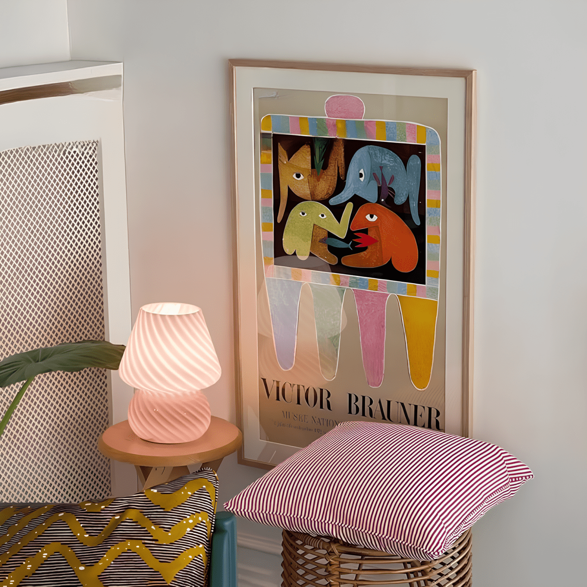 Verra™ Hand - Blown Glass Lamp - Luminoya