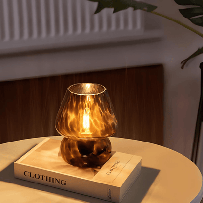 Verra™ Hand - Blown Glass Lamp - Luminoya