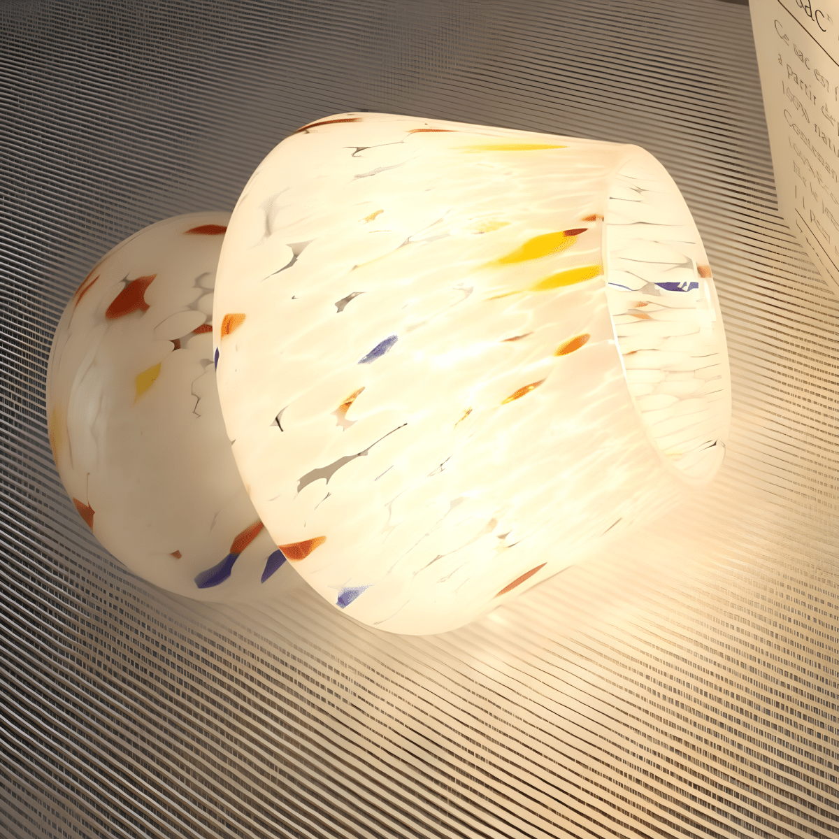 Verra™ Hand - Blown Glass Lamp - Luminoya