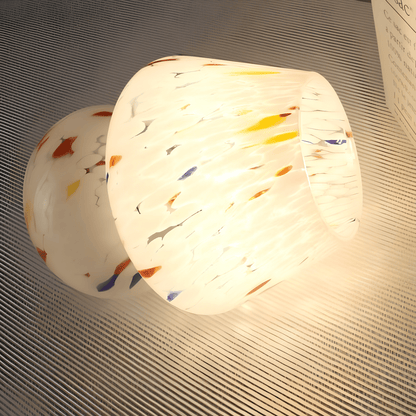 Verra™ Hand - Blown Glass Lamp - Luminoya