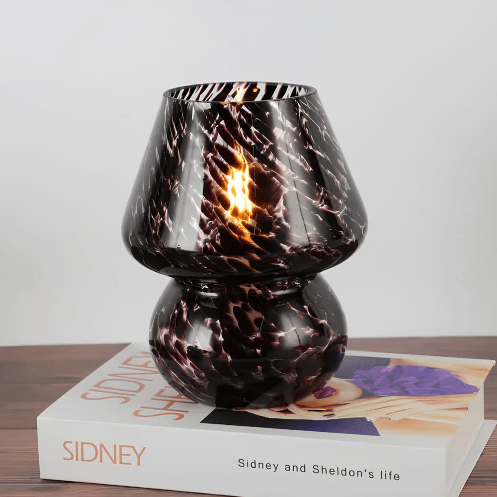 Verra™ Hand - Blown Glass Lamp - Luminoya