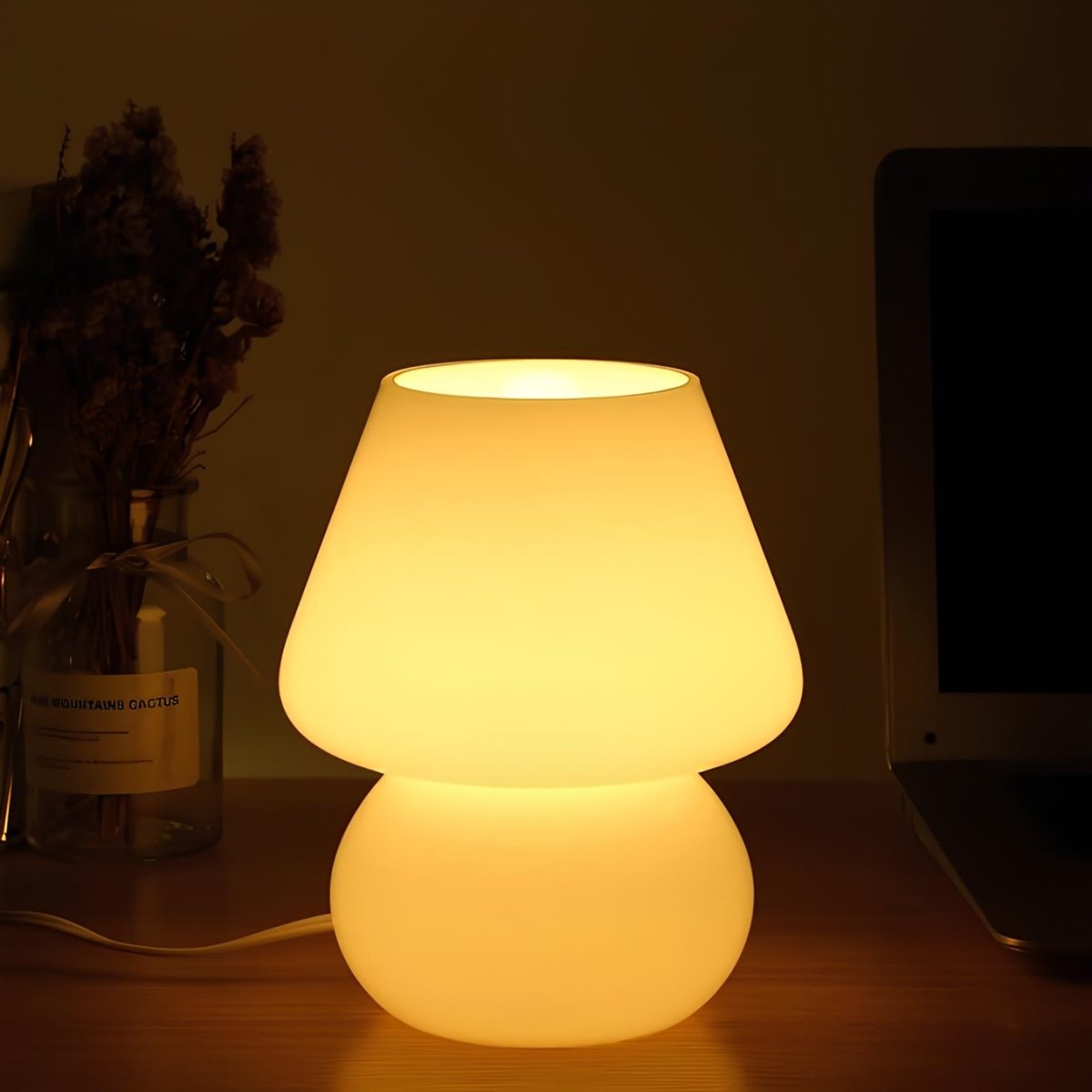 Verra™ Hand - Blown Glass Lamp - Luminoya