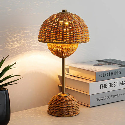 WeaveCraft™ Table Lamp - Luminoya