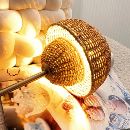 WeaveCraft™ Table Lamp - Luminoya