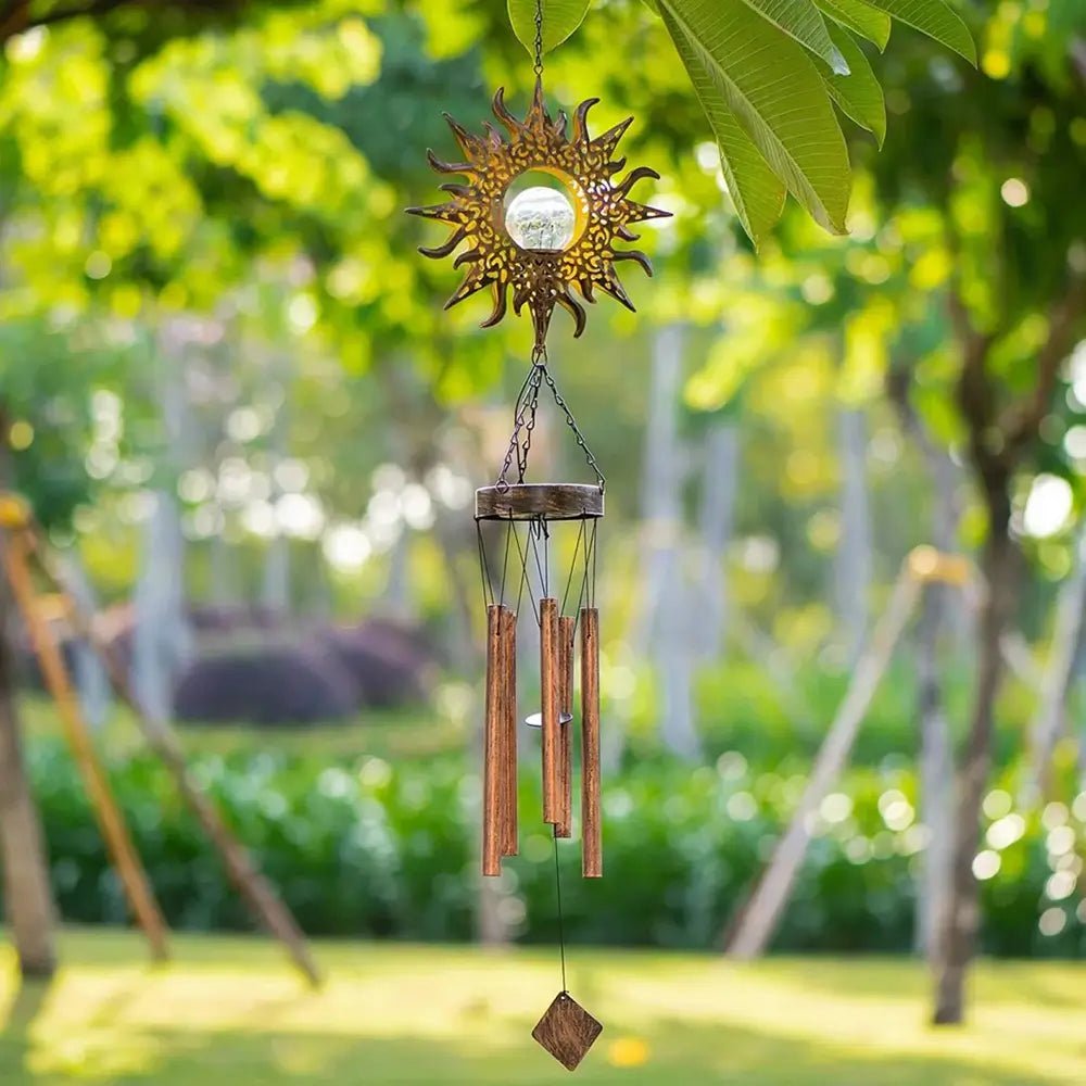 WhisperGlow™ Solar Wind Chime - Luminoya