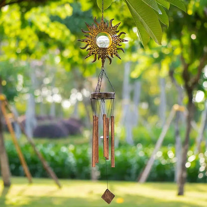 WhisperGlow™ Solar Wind Chime - Luminoya