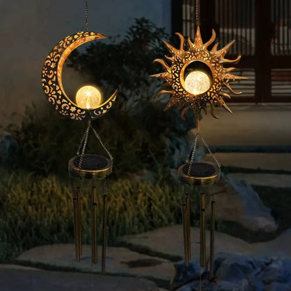WhisperGlow™ Solar Wind Chime - Luminoya