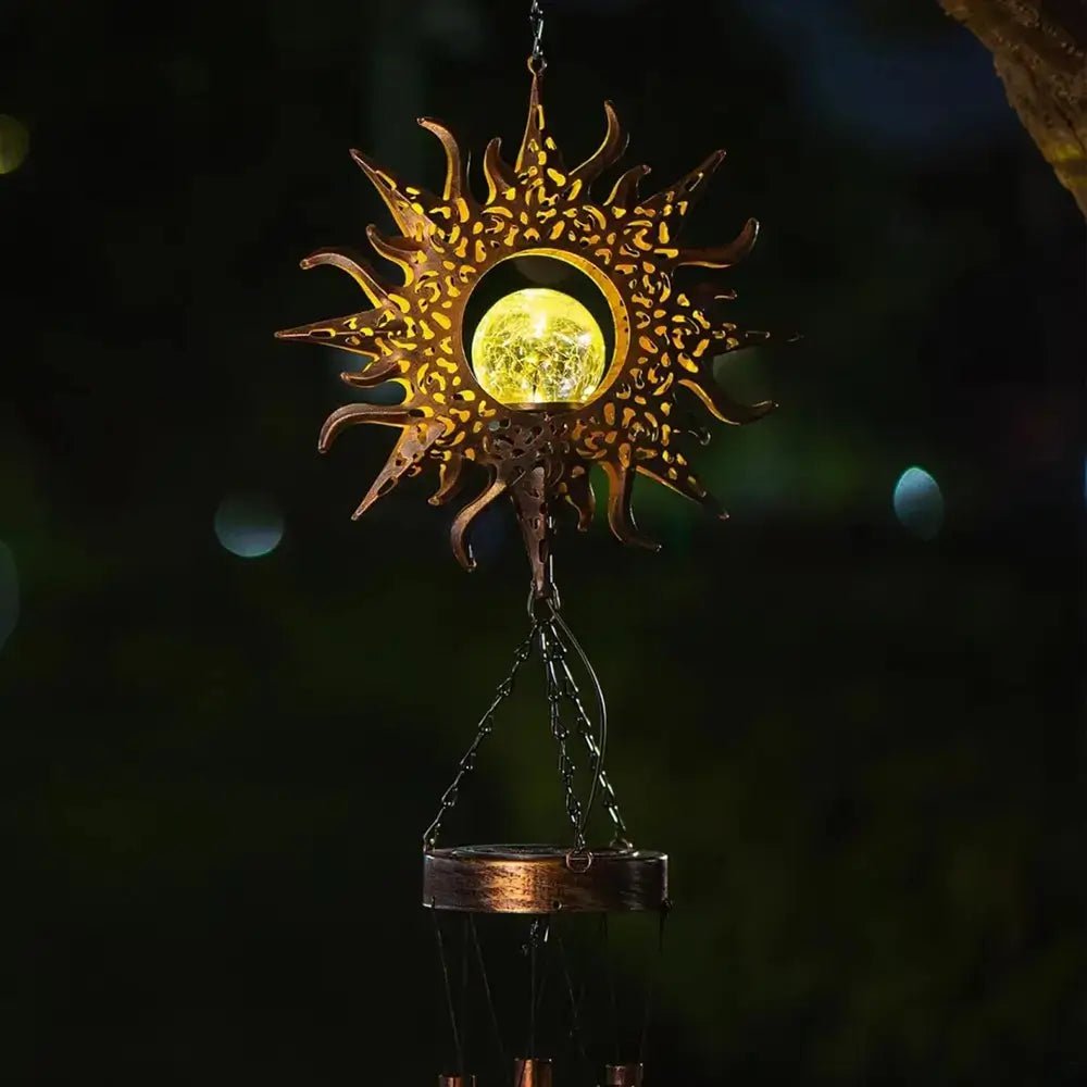 WhisperGlow™ Solar Wind Chime - Luminoya