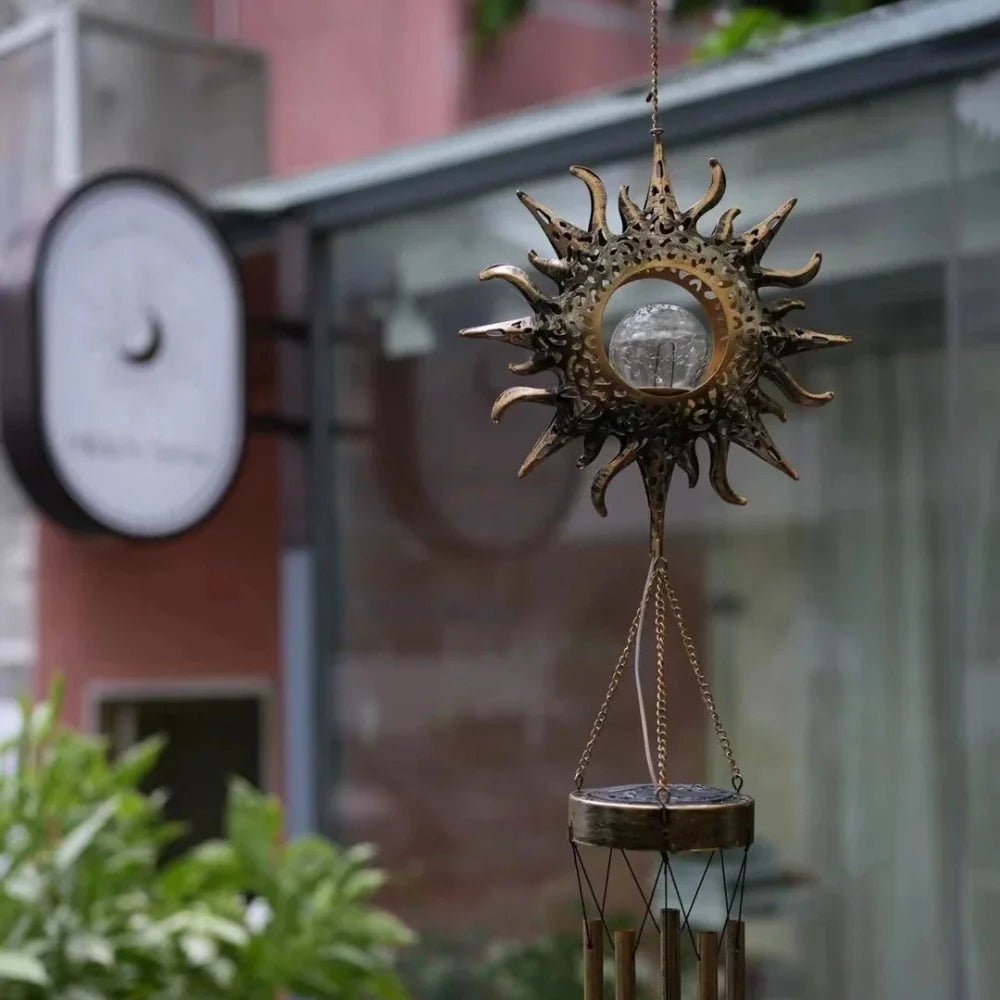WhisperGlow™ Solar Wind Chime - Luminoya