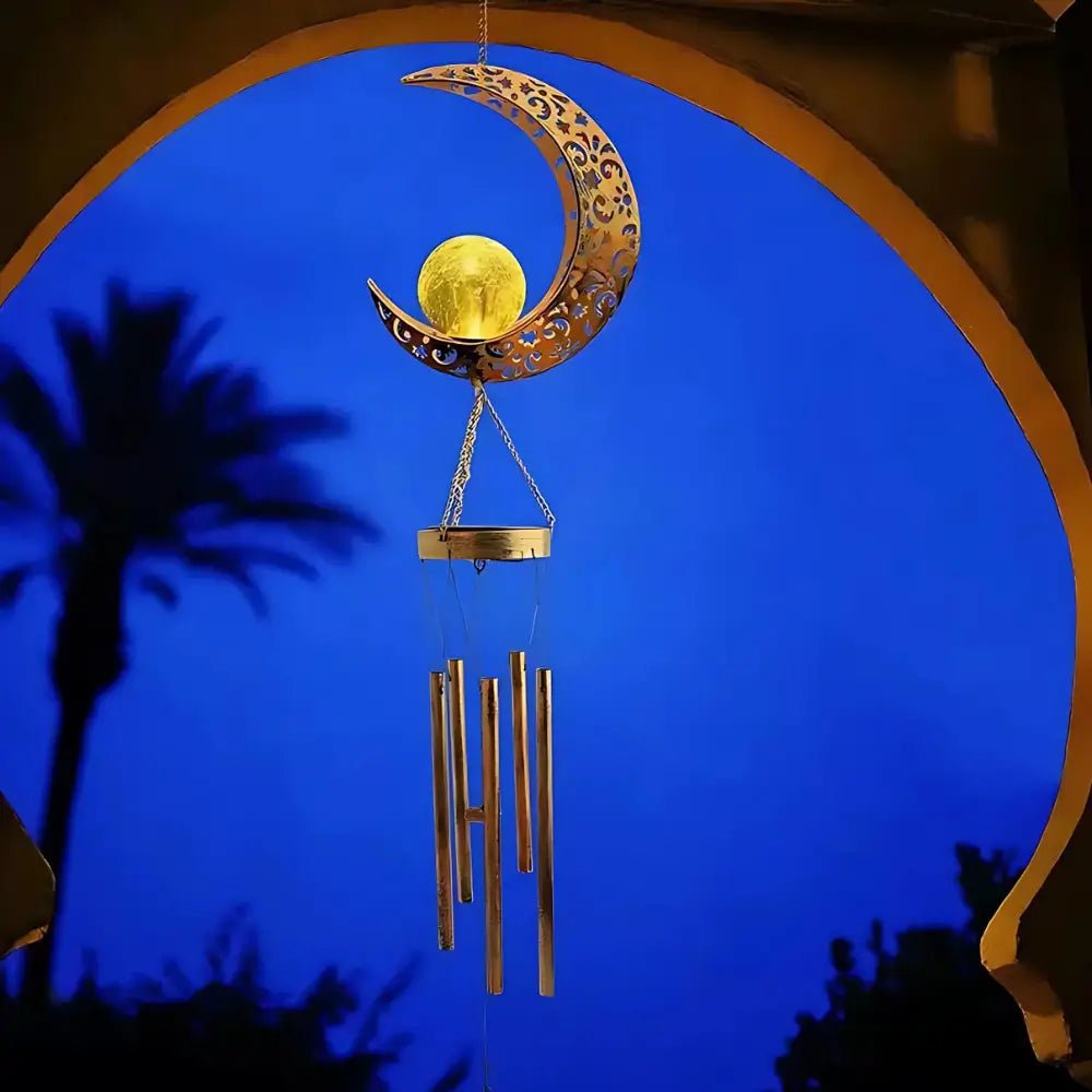 WhisperGlow™ Solar Wind Chime - Luminoya
