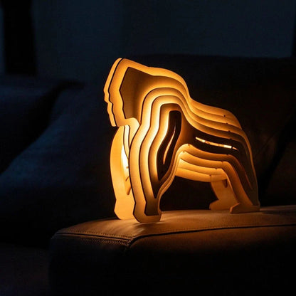 WildCraft™ Wooden Animal Light - Luminoya