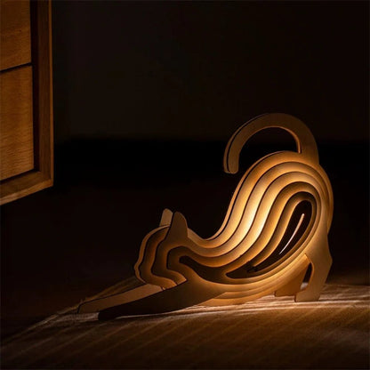 WildCraft™ Wooden Animal Light - Luminoya