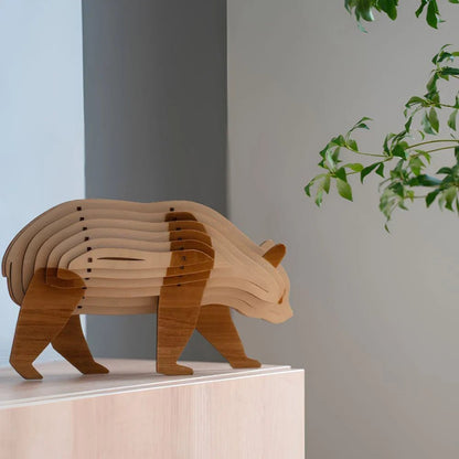 WildCraft™ Wooden Animal Light - Luminoya